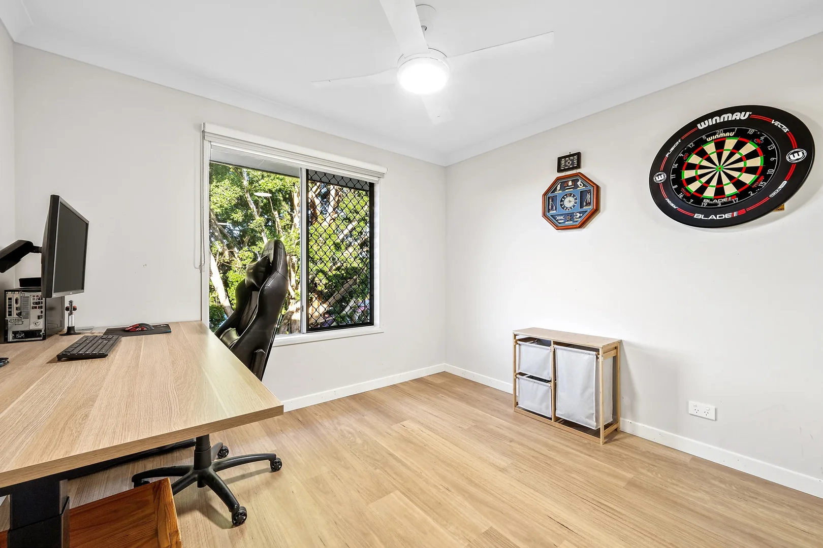 A study room.